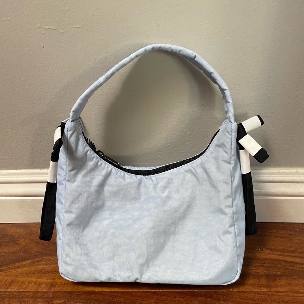 Brand new sandy liang baggu mini bow bag blue